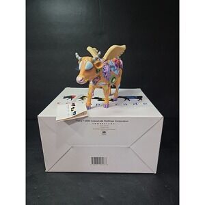 Cow Parade Angeli Cow Figurine, Westland Giftware, #9127,‎ Box & Tag